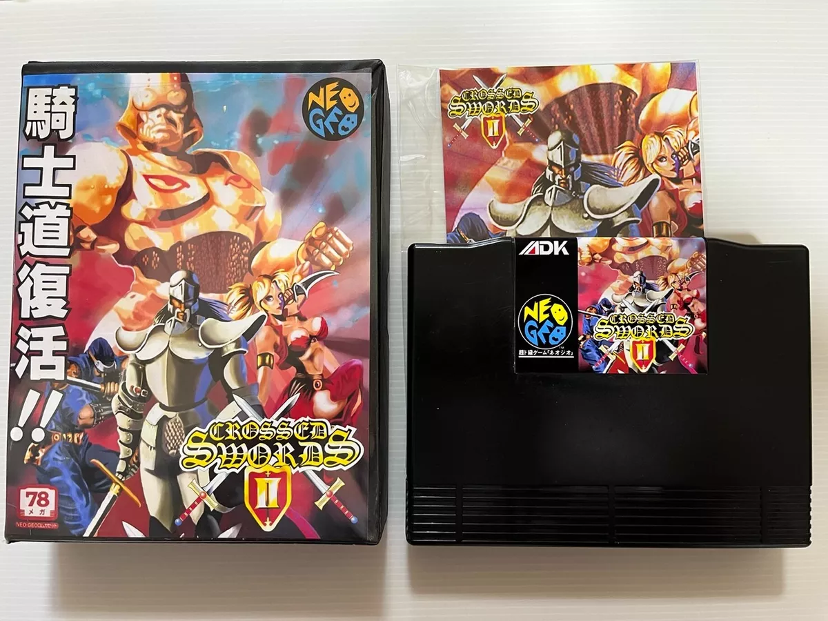 NEO GEO AES ROM CROSS SWORDS 2 II SNK MVS Convert EP ROM from