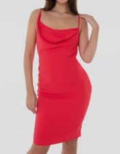 Marciano by Guess Women's Red Scoop Neck Sleeveless Elodie Dress Size 2