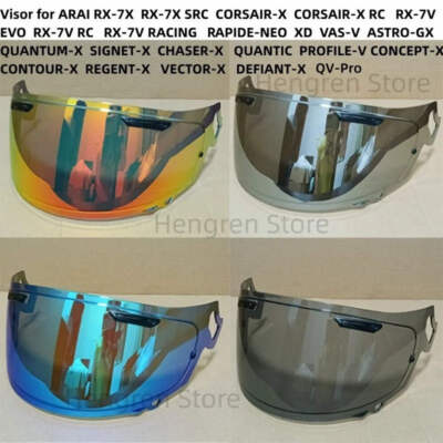 Visor for ARAI RX-7X CORSAIR-X RX-7V RAPIDE-NEO XD VAS-V ASTRO-GX QUANTUM-X SIGN