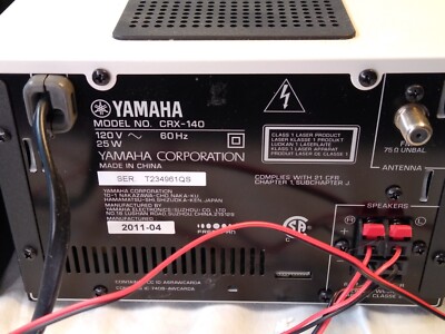 YAMAHA ヤマハ　MCR-140 ミニコンポ　CRX-140 NS-BP80 Yamaha MCR-140 Review | Digital Trends