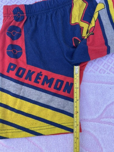 Pokémon Boys Pajama Shorts Size 4/5 - Picture 5 of 7