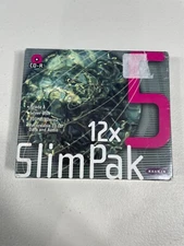 New BELKIN Silver Blue Recordable CD-R 80 Minute 700MB Compact Disc 5 Slim Pack