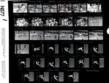 LD361 1977 Original Contact Sheet Photo CINCINNATI REDS CHICAGO CUBS TOM SEAVER