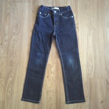 Sz 7 - Levi's 512 Indigo Blue Jeans Youth Boys Slim Fit