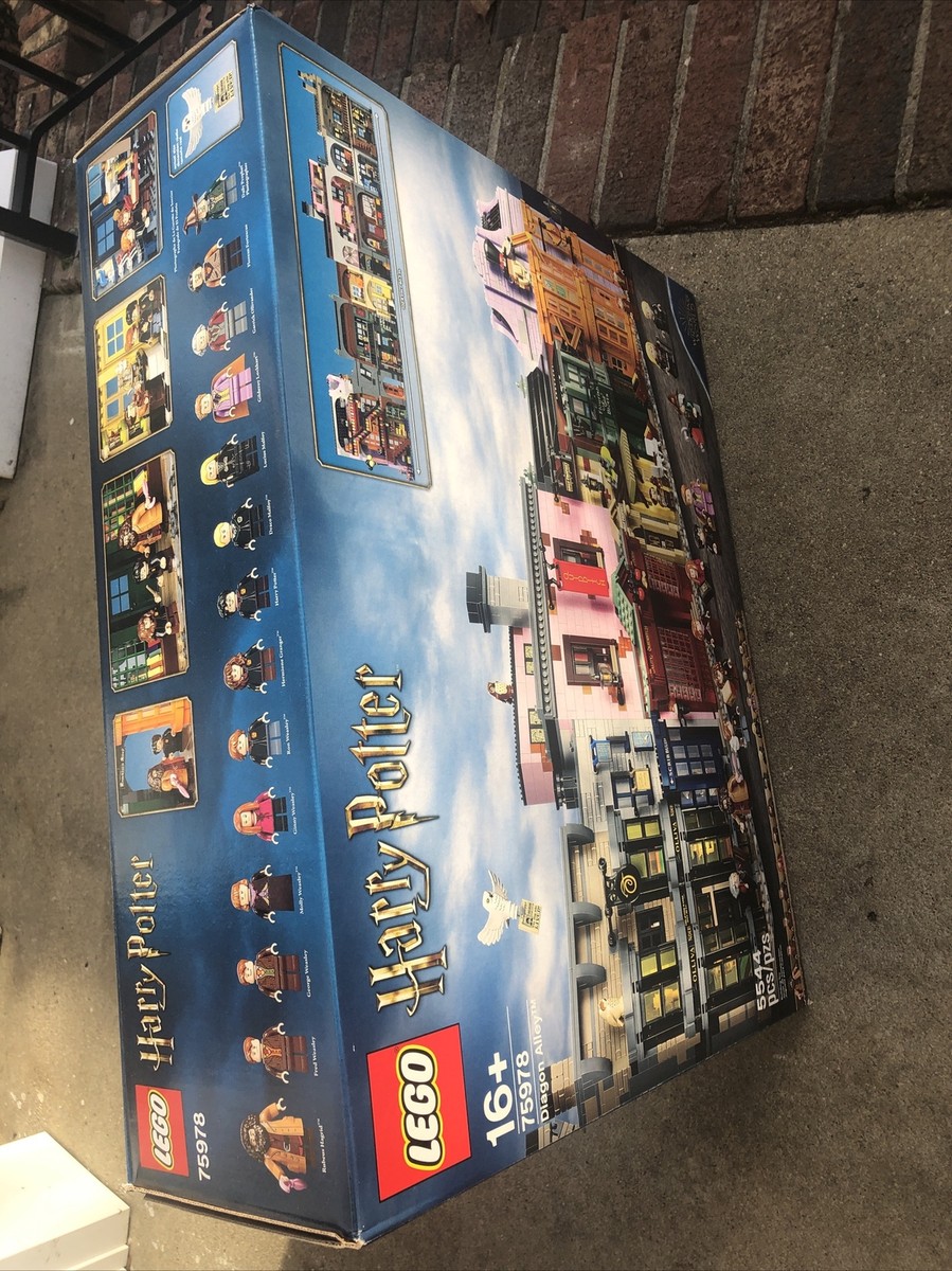 LEGO 75978 Harry Potter Series Diagon Alley New Sealed Wear Outer
