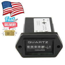 12v-36v truck tractor diesel outboard Engine Hour Meter for Boat Car Truck