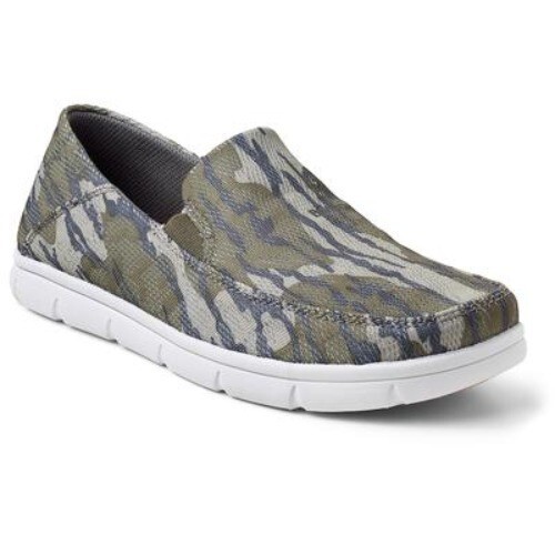 Huk Mossy Oak Brewster Slip-On Boat Shoes Mens Sz. 8 Canvas Lightweight Non-Slip - Picture 8 of 8