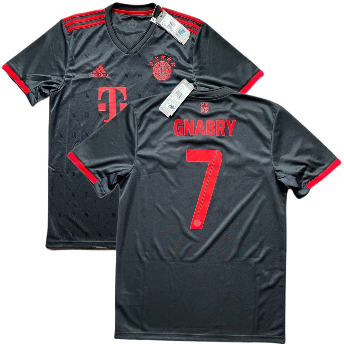 2022/23 Bayern Munich Third Jersey #7 Gnabry Medium adidas Soccer