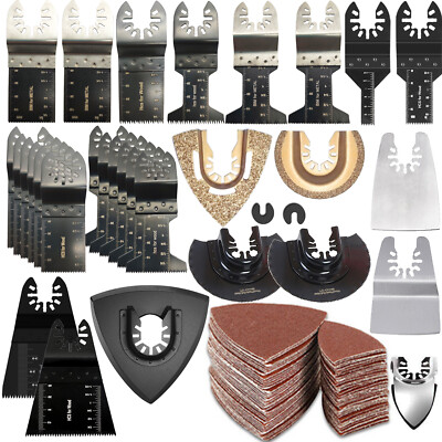 20-240PC Oscillating Multi Tool Saw Blades Wood Metal Cut Cutter For Dewalt Fein