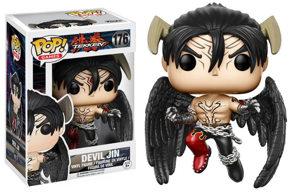 Funko Pop! Vinyl: Tekken - Jin Kazama (Devil) - GameStop (GS Funko Pop! Vinyl: Tekken - Jin Kazama (Devil) - GameStop (GS