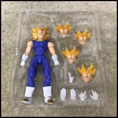 S.H. Figura de acción Figuarts Majin Vegeta Dragon Ball Z NACIONES TAMASHII Bandai - Imagen 2 de 3