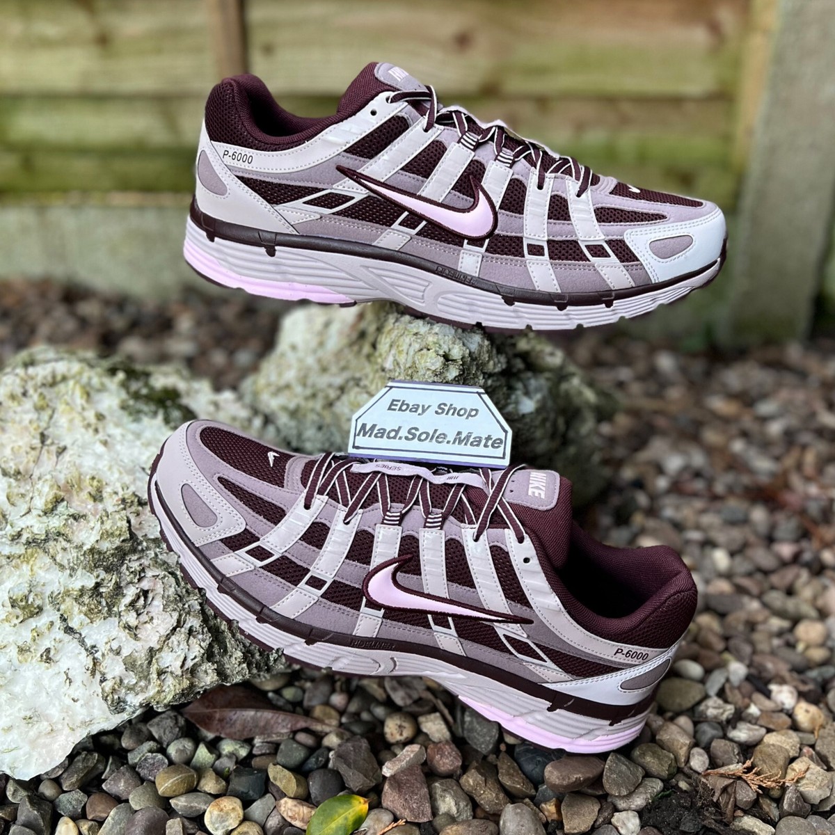 Wmns Nike P-6000 Burgundy Crush Pink Foam HV2522 600 UK12 EUR47.5 P6000  Running | eBay UK
