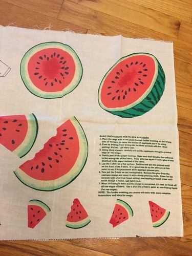 Cranston Print Works Wild Watermelons Appliques Panels - Picture 5 of 5