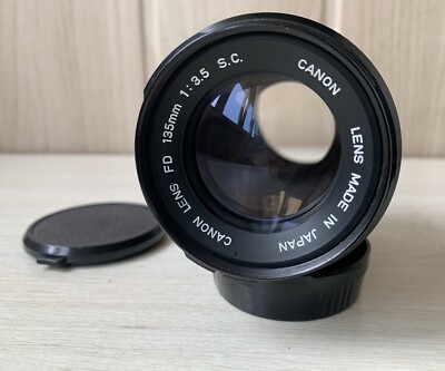 Canon Lens FD 135mm 1:3.5 S.C. Lens Made In Japan #226793. Vintage