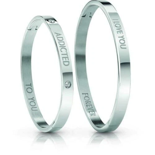 Versilberte GUESS Modeschmuck-Armbänder-Anhänger