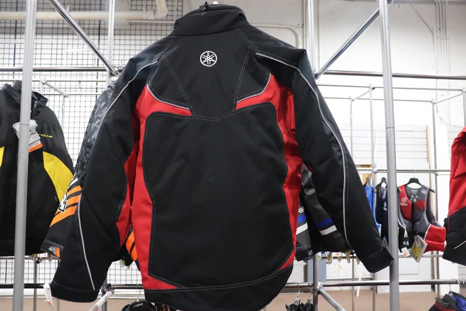 Chaqueta de moto de nieve de invierno Yamaha Adventure roja SMB-15JAD-RD-MD (Talla MD) Foto 2 de 4