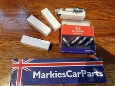 CANDELE KIA RIO I II CEE`D I 0K01C18110 BKR6E-11 ORIGINALI NUOVE CONFEZIONE DA 4 NJK R