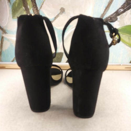 G By Guess Women's Shoes Sandals Black Suede Heel Size 7.5 SKU#08668 - 第 4/7 張圖片