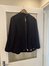 Ted Baker Diamond Soft Lightweight Bomber Jacket Size 4(14) Rrp£169