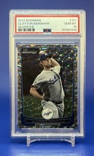 Clayton Kershaw 2012 Bowman Silver Ice Dodgers #151 PSA 10 POP 2