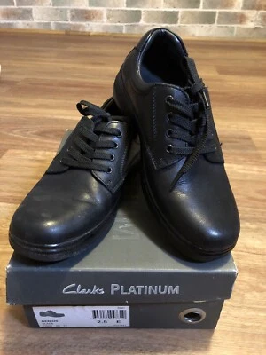 clarks platinum school shoes