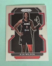 2022 Panini Prizm WNBA A'JA WILSON #128 Las Vegas Aces MVP 