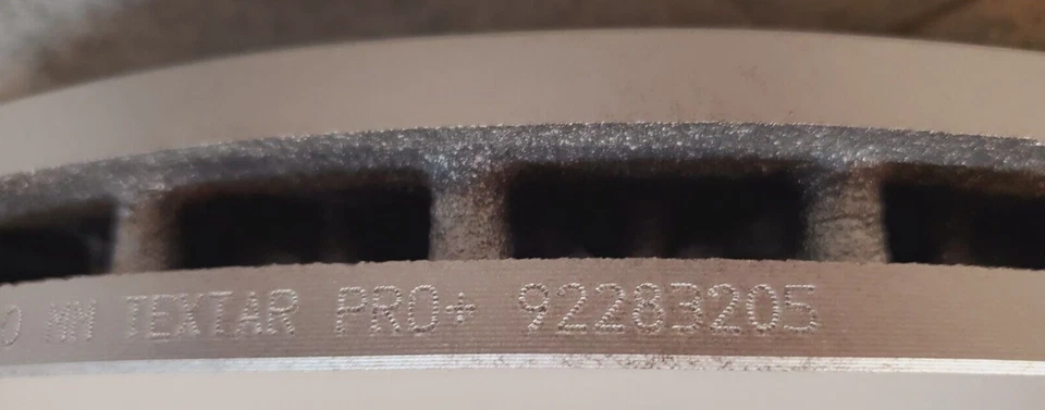 Rotor de disco de freno Textar para Range Rover IV LG Sport LW Discovery LR 92283205 Foto 3 de 4