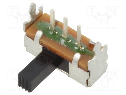 Pos: 2 ON 0.2A/30VDC THT Switch: Slide Switch SPDT