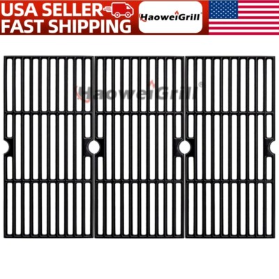 Cast Iron Cooking Grates Replacement for Charbroil 463343015,463344116 Gas Grill