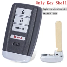 for Acura MDX RDX 2014 2015 - 2021 Smart Remote Key Shell Case Fob 72147-TZ5-A01