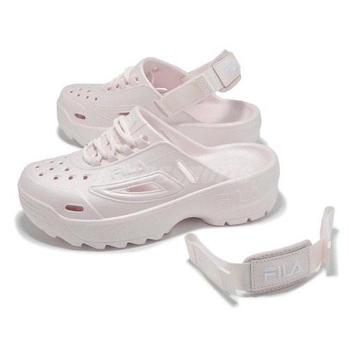 Fila Subversion Pink Men Unisex Slip On Casual Lifestyle Strap Sandal - Picture 8 of 8