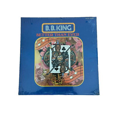 B.B. King Better Than Ever Vinyl LP United US 7771 Sealed