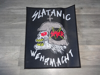 Slayer Patch Backpatch Back Patch Thrash Metal Slatanick Midnight Venom Havok V