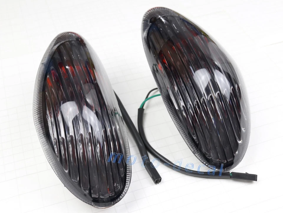 Luz de señalización de giro delantera con bombillas para Suzuki 1998-2006 KATANA GSX750F GSX600F Foto 2 de 4