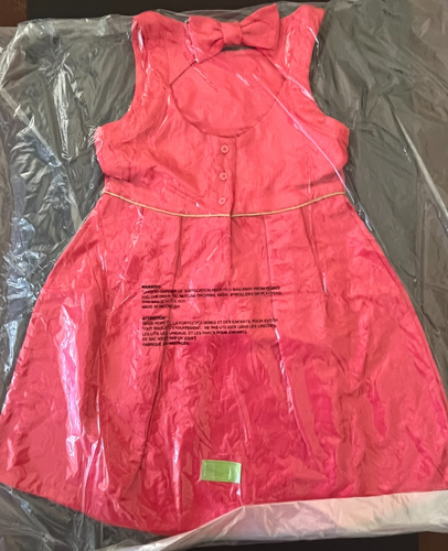 NWT Janie and Jack 8 Watercolor Oasis Floral Jacquard Dress Coral Pink - Picture 2 of 4