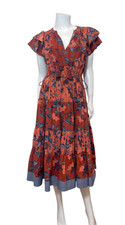 Ulla Johnson Ramona Dress in Carmine Size 4