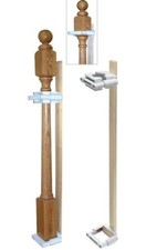 Safety Innovations No-Hole Baby Gate Mounting Kit - Fits 2.75" to 3.5" Posts