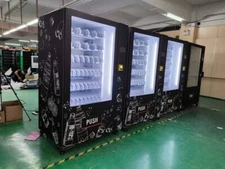 NEW Cooling Snack and Beverage Premium Vending Machine 60 Slots with Card Reader