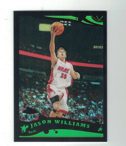 Topps Jason Williams Basketball Serial Numbered Sports Trading