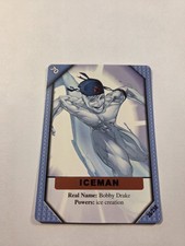 Marvel Recharge Ccg Trading Card #36 Ultimate Iceman Bobby Drake