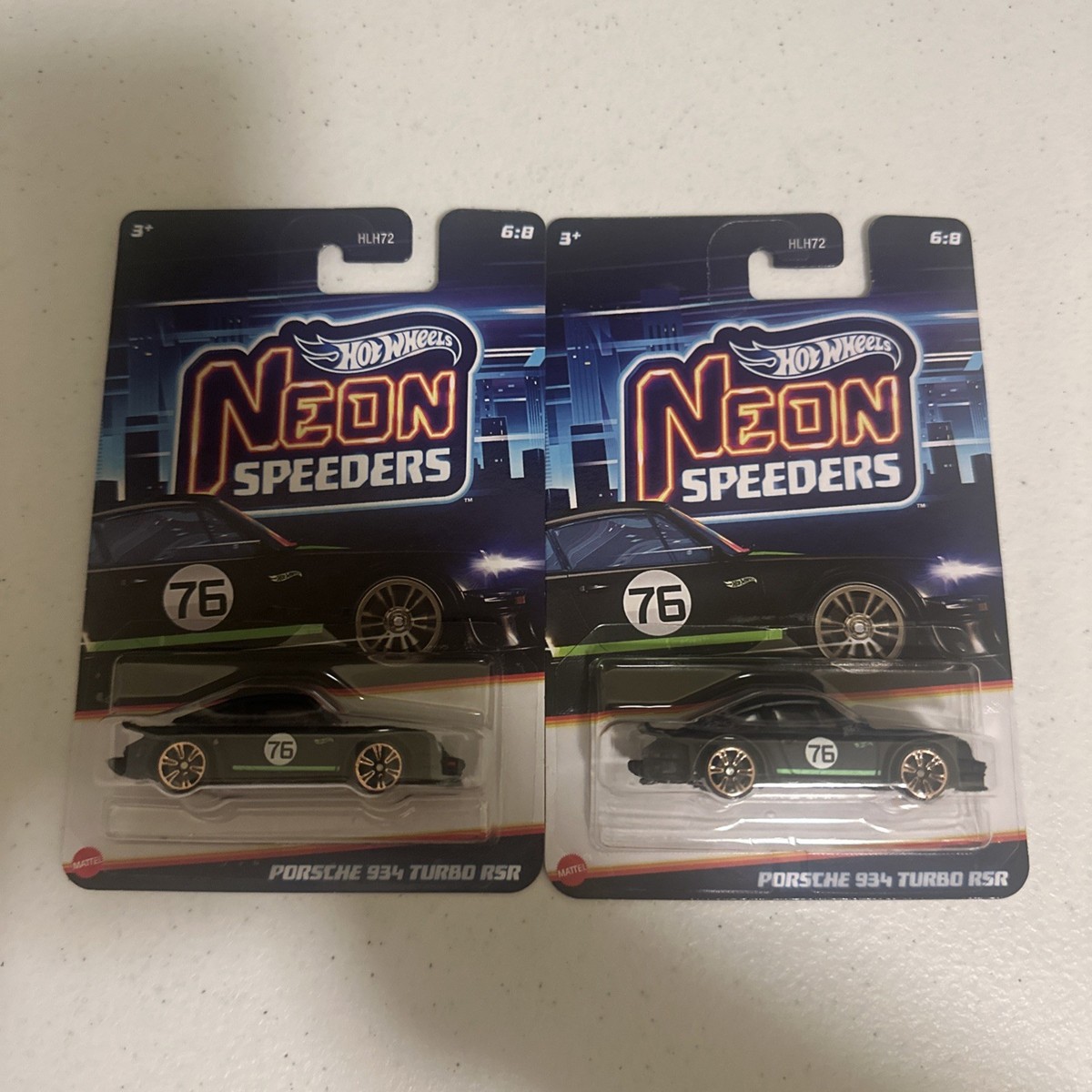 鉄の心臓 様   専用になります！ Hot Wheels Neon Speeders - Porsche 934 Turbo RSR - Lot Of 2! | eBay