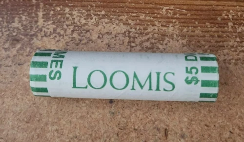 2024 d uncirculated Roosevelt dime roll Loomis wrapped tails/tails