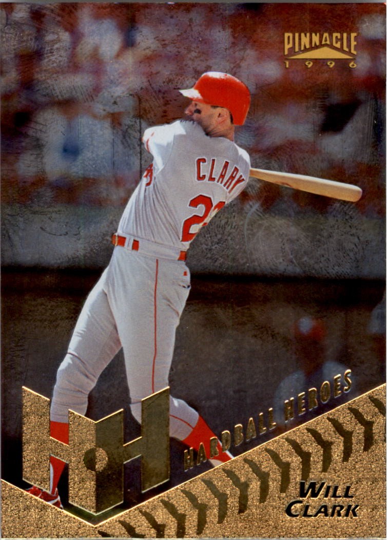 1996 Pinnacle Foil #270 Will Clark HH - BB