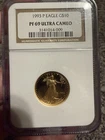 1993 P $10 American Gold Eagle PF 69 Ultra Cameo NGC
