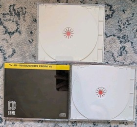 TurboGrafx 16 CD Ys III, Ys 1&2, Gate of Thunder Lot Bundle