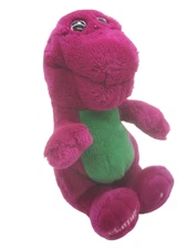 Vintage 1992 The Lyons Group Barney  Purple Dinosaur 14” Stuffed Plush Doll Toy