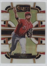 2024 Panini Select Concourse White Prizm 29/99 Ty Floyd #18 3hd
