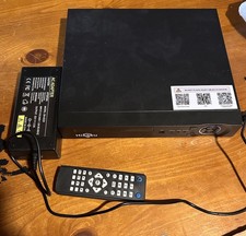 Hiseeu H5NVR-P-8 8-Channel IP Network Video Recorder HDMI, Remote, Power Adapter