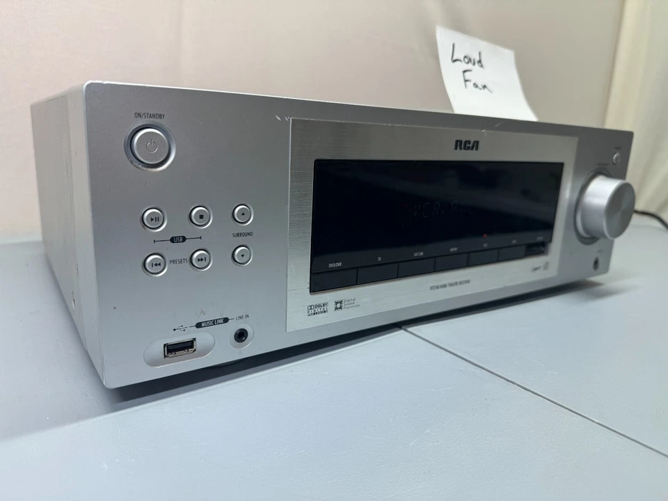 RCA RT2760 Receptor HiFi Estéreo 5.1 Canales Cine en Casa USB Radio Audio en el Hogar Foto 2 de 4
