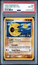 2005 POKEMON EX DEOXYS #36 LUNATONE-REVERSE FOIL PSA 8 on eBay